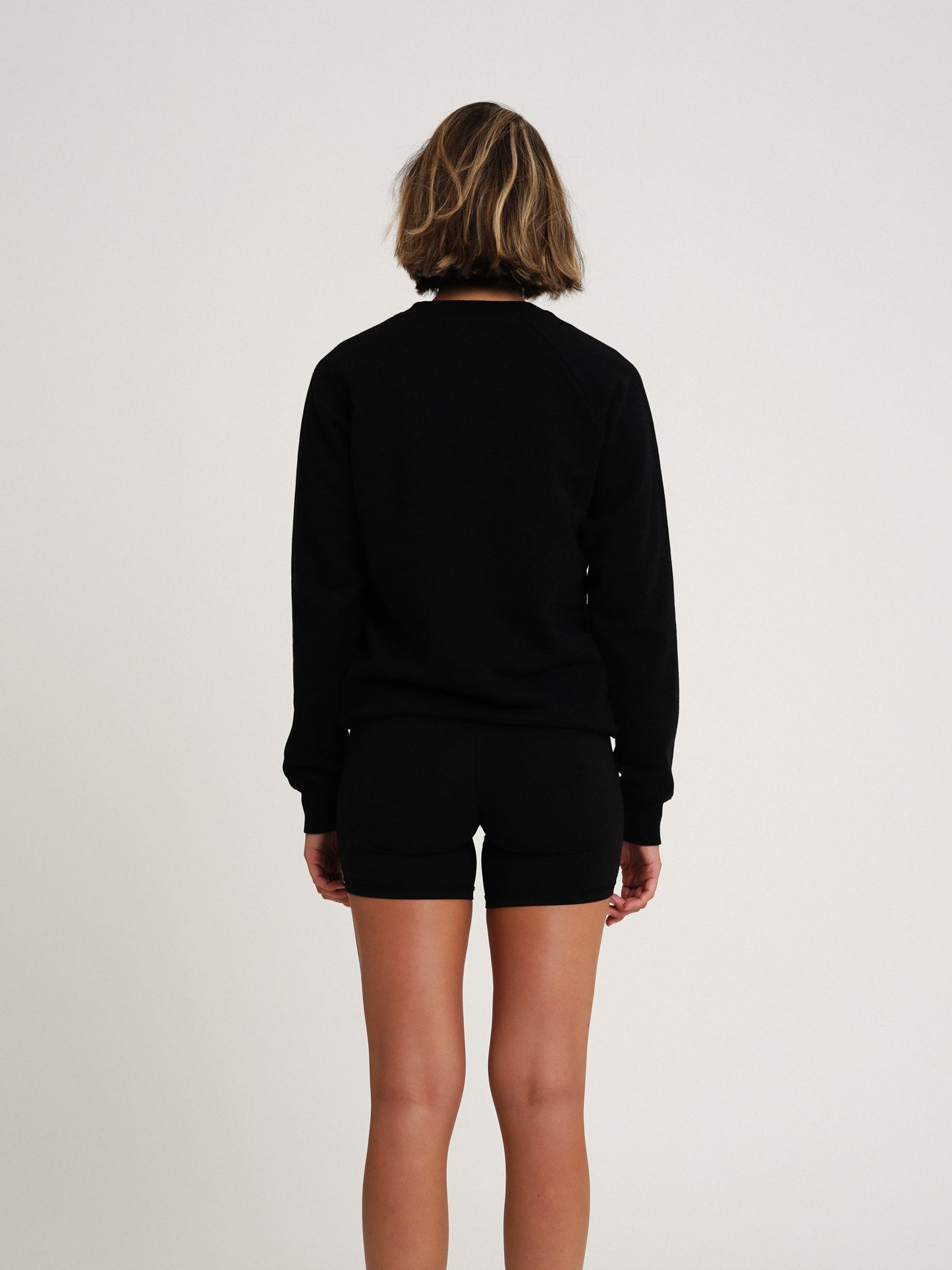 Lift Sweatshirt - Black & Ecru